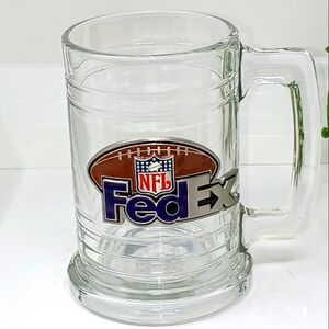 NFL FedEx Football Beer Mug